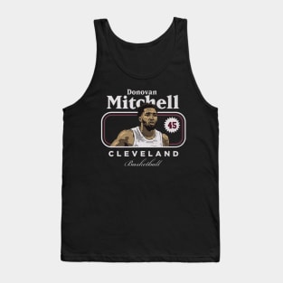 Donovan Mitchell Cleveland Cover Tank Top